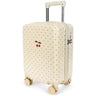 Konges Sløjd Navy Dot Travel Suitcase