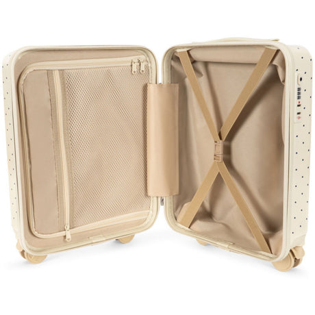 Konges Sløjd Navy Dot Travel Suitcase