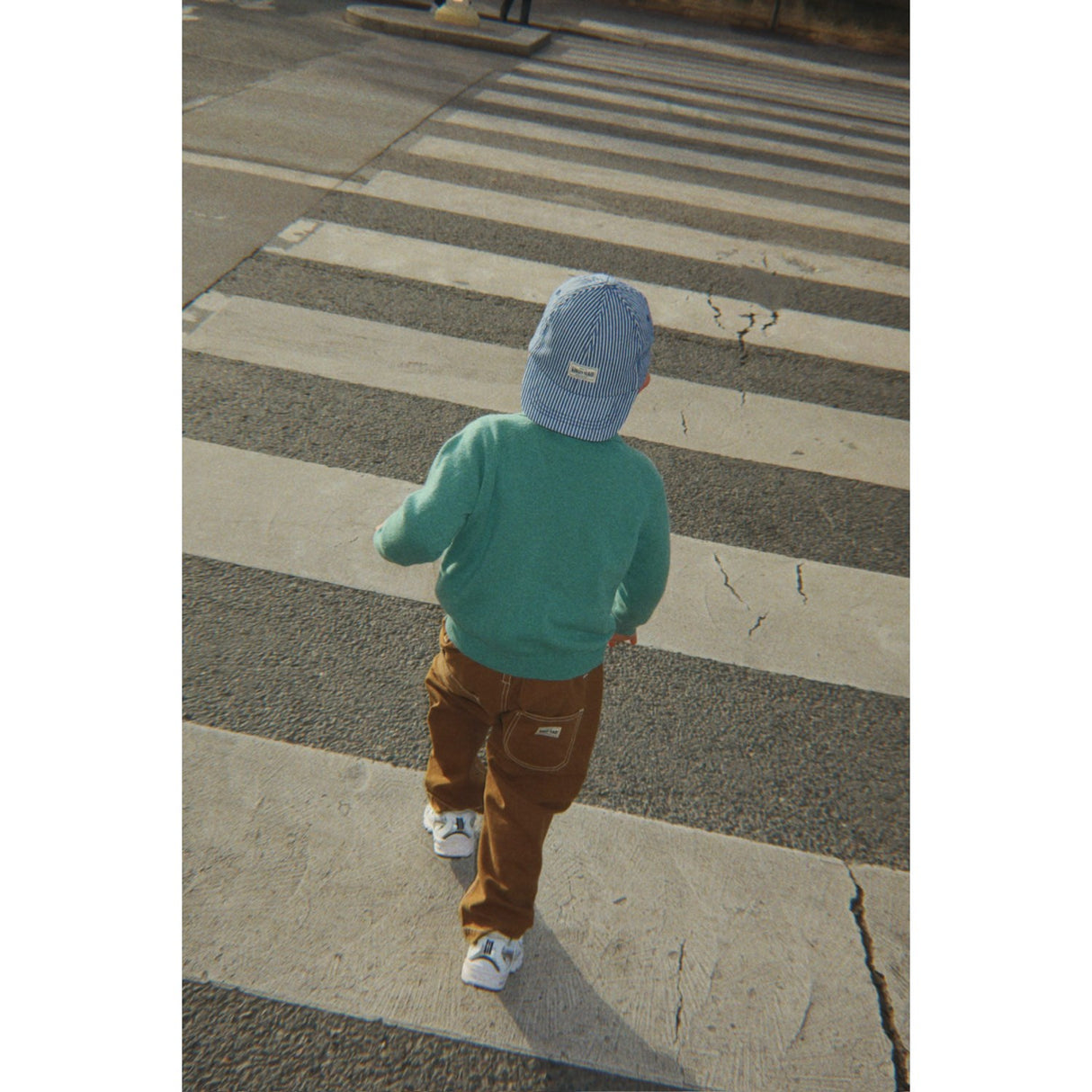 Konges Sløjd Blue Stripe Luc Cap Gots