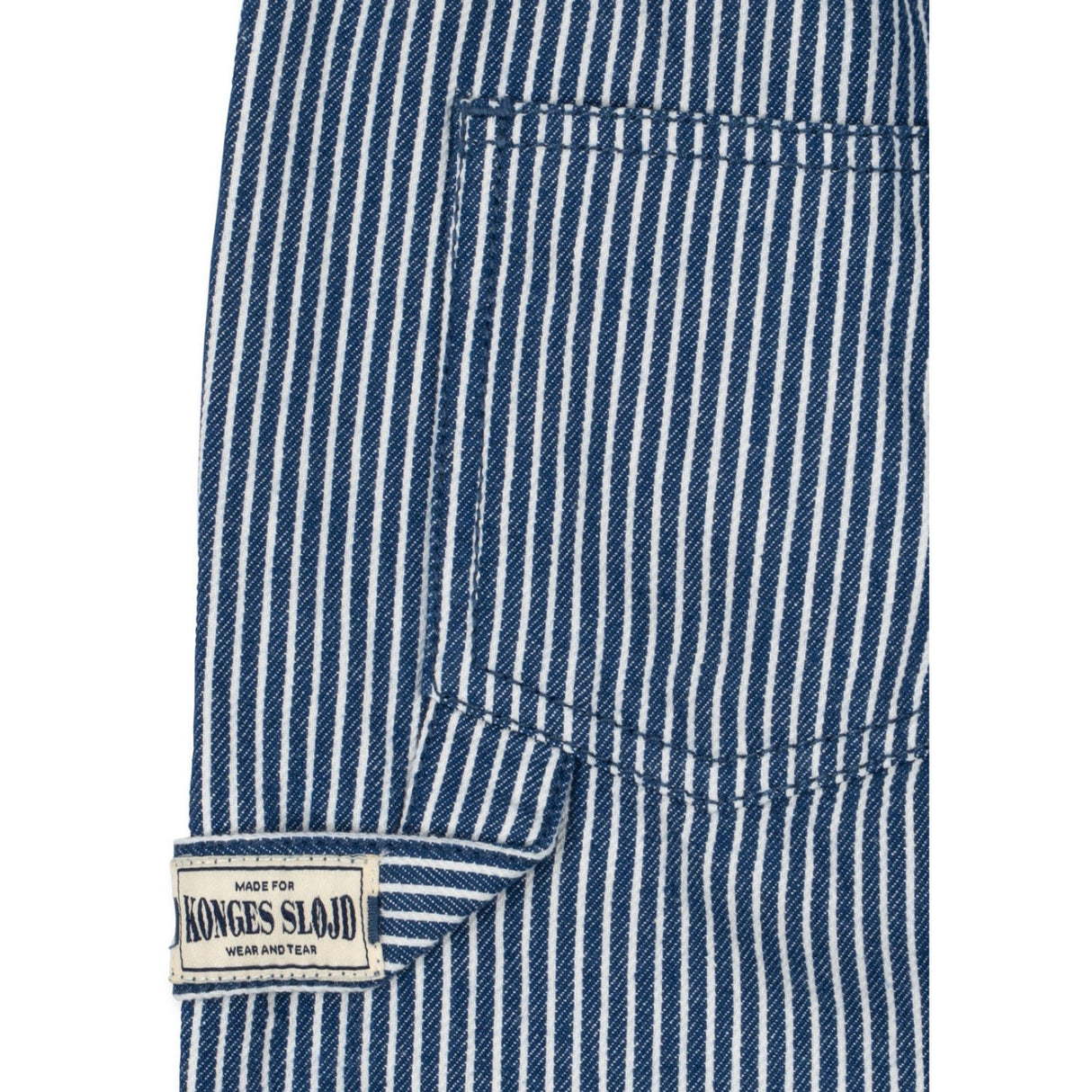 Konges Sløjd Blue Stripe Luc Pants Gots