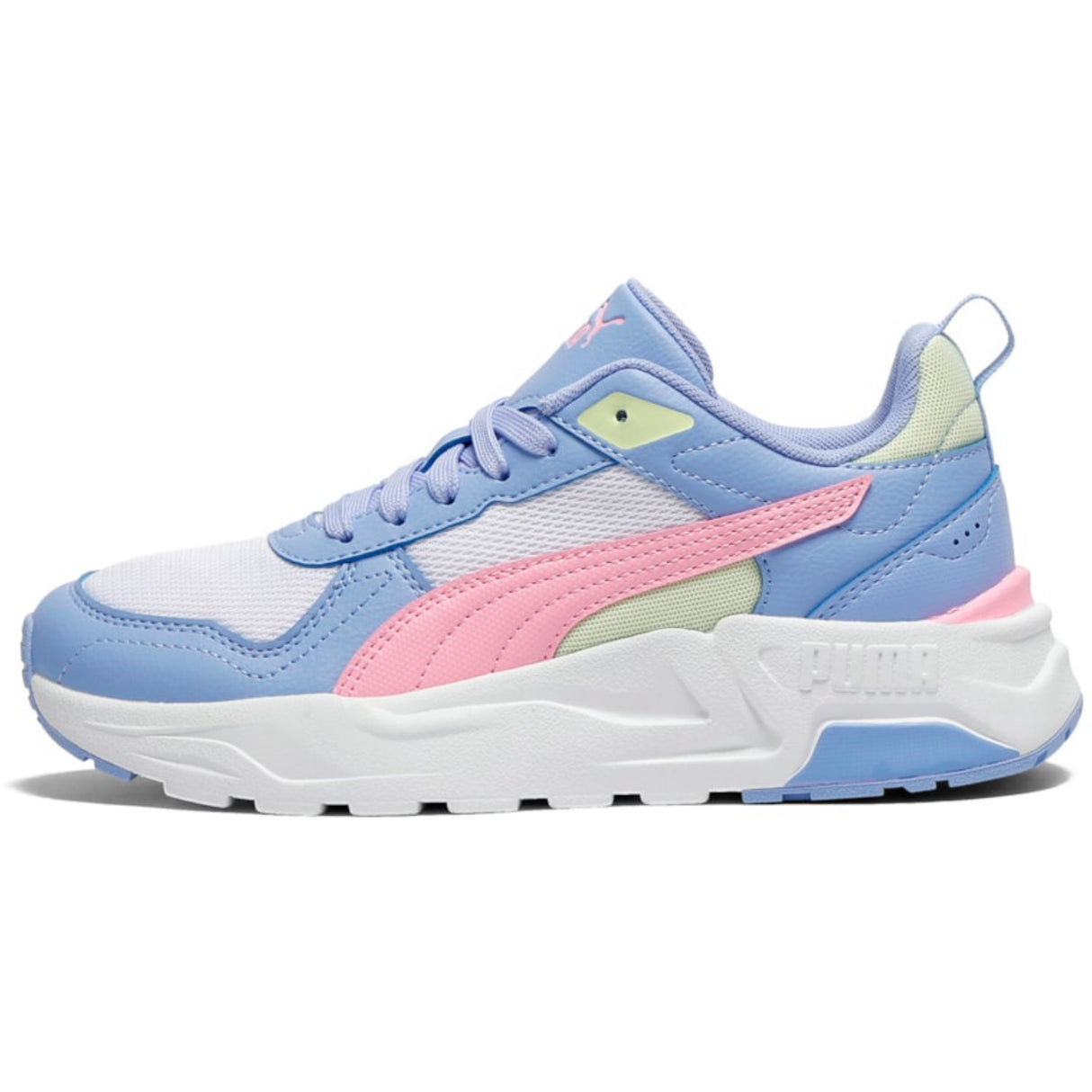 Puma White-Pink Shimmer-Intense Lavender Trinity 2 LT Jr