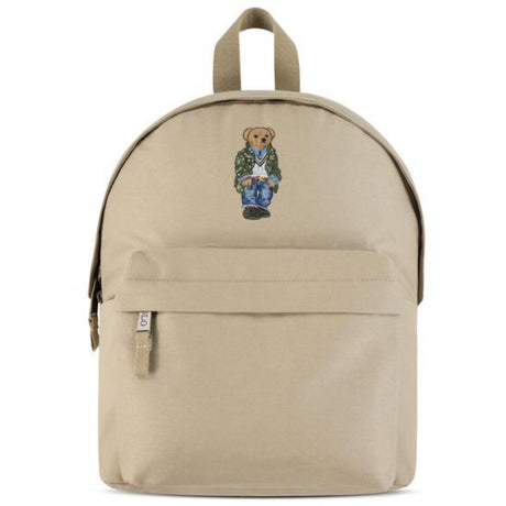 Polo Ralph Lauren Coastal Beige Canvas Bear Backpack