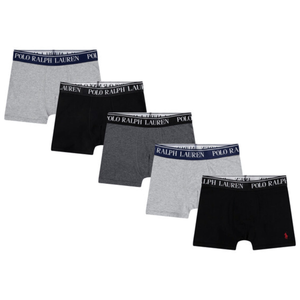 Polo Ralph Lauren Andover Heather Cotton Stretch 5Pk Boxer
