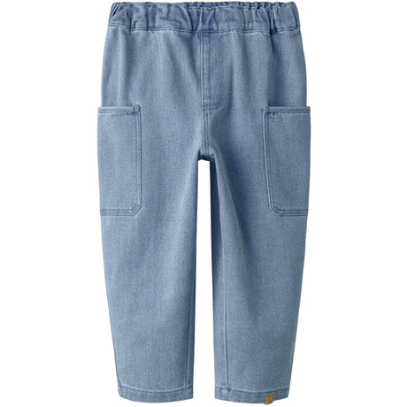 Lil'Atelier Medium Blue Denim Nmmlulia Baggy Dnm Jeans 4017-Cj S Lil