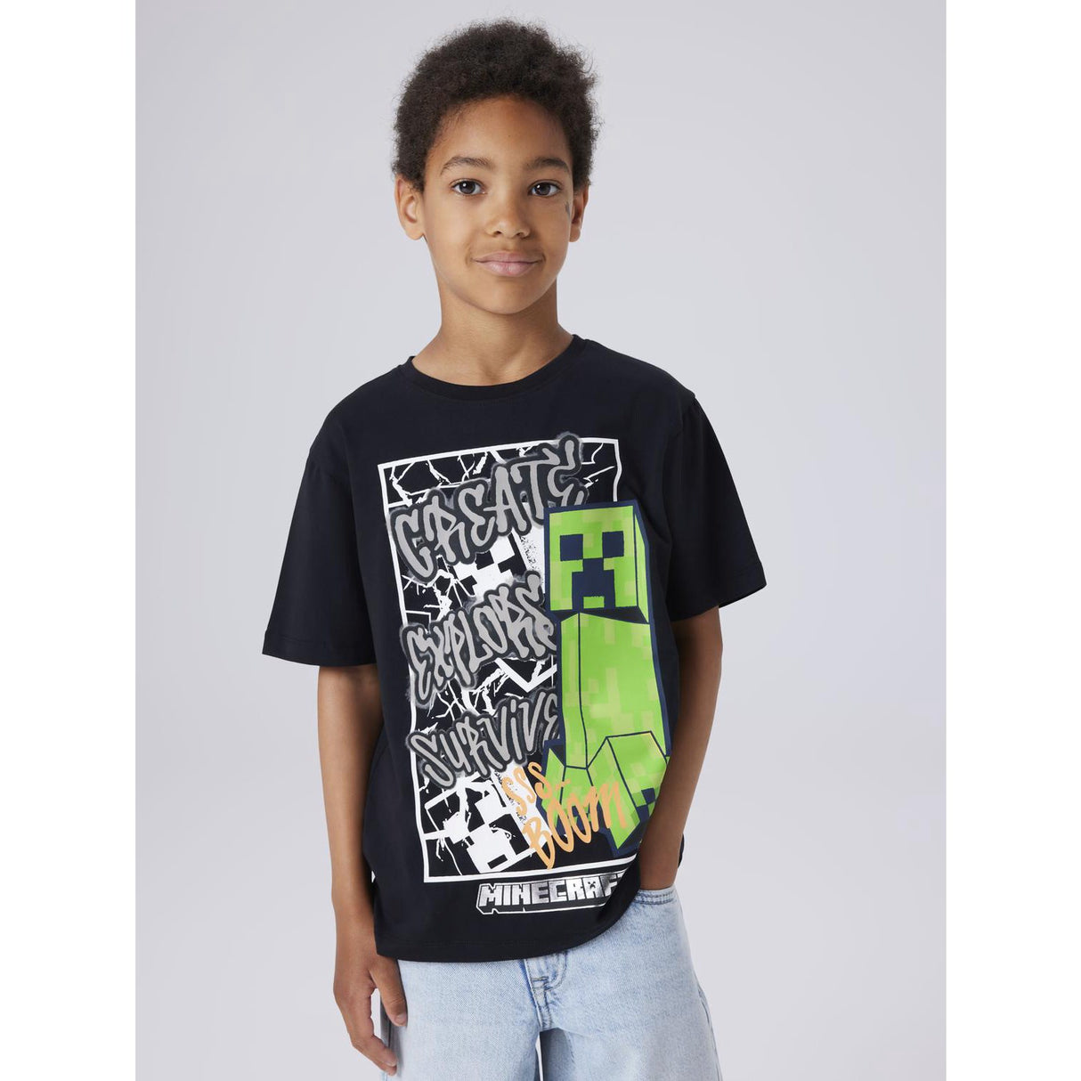 Name It Black Nkmmase Minecraft Ss Nreg Top Noos Bfu