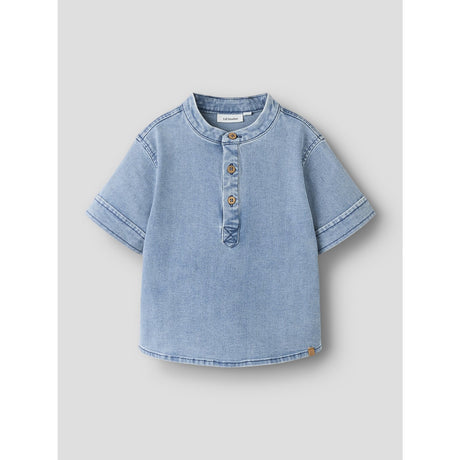 Lil'Atelier Medium Blue Denim Nmmdeva Ss Loose Dnm Shirt 2024-Es Lil