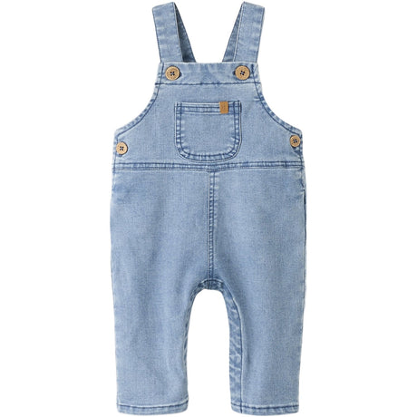 Lil'Atelier Medium Blue Denim Nbmdeva Loose Dnm Overall 2024-Es Lil