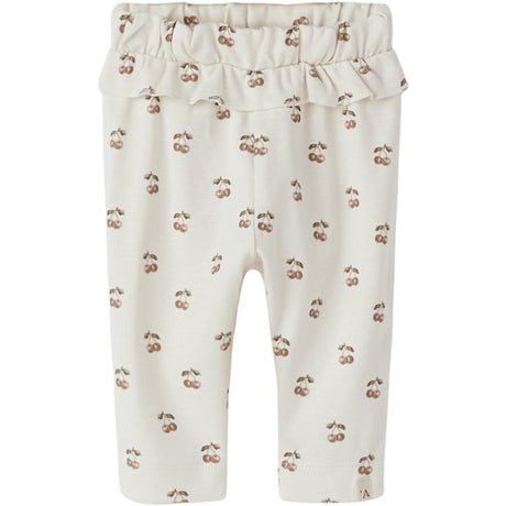 Lil'Atelier Coconut Milk Cherry Nbflayo Pants Lil