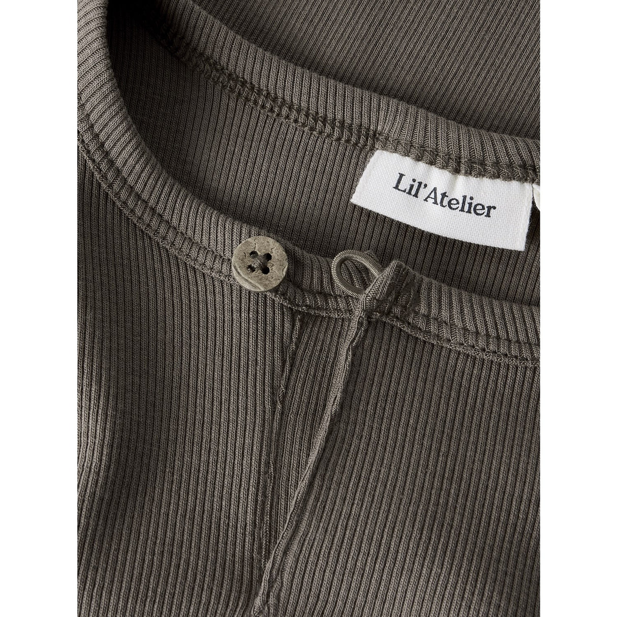 Lil'Atelier Shitake Nmmlago Ls Slim Top Lil