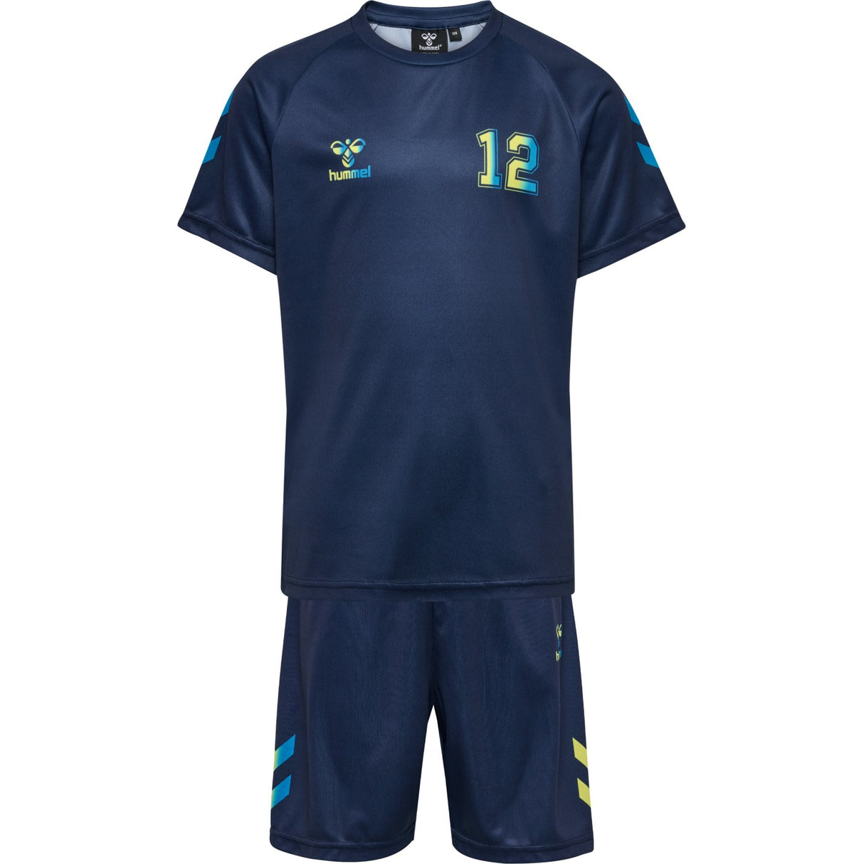 Hummel Dress Blues/Limeade Shimmer Set