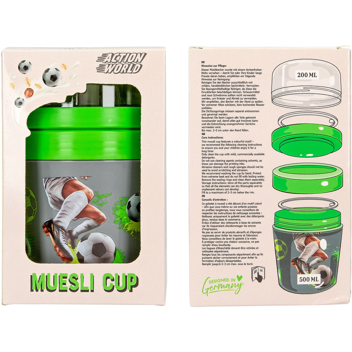 Dino World Action World Muesli Cup