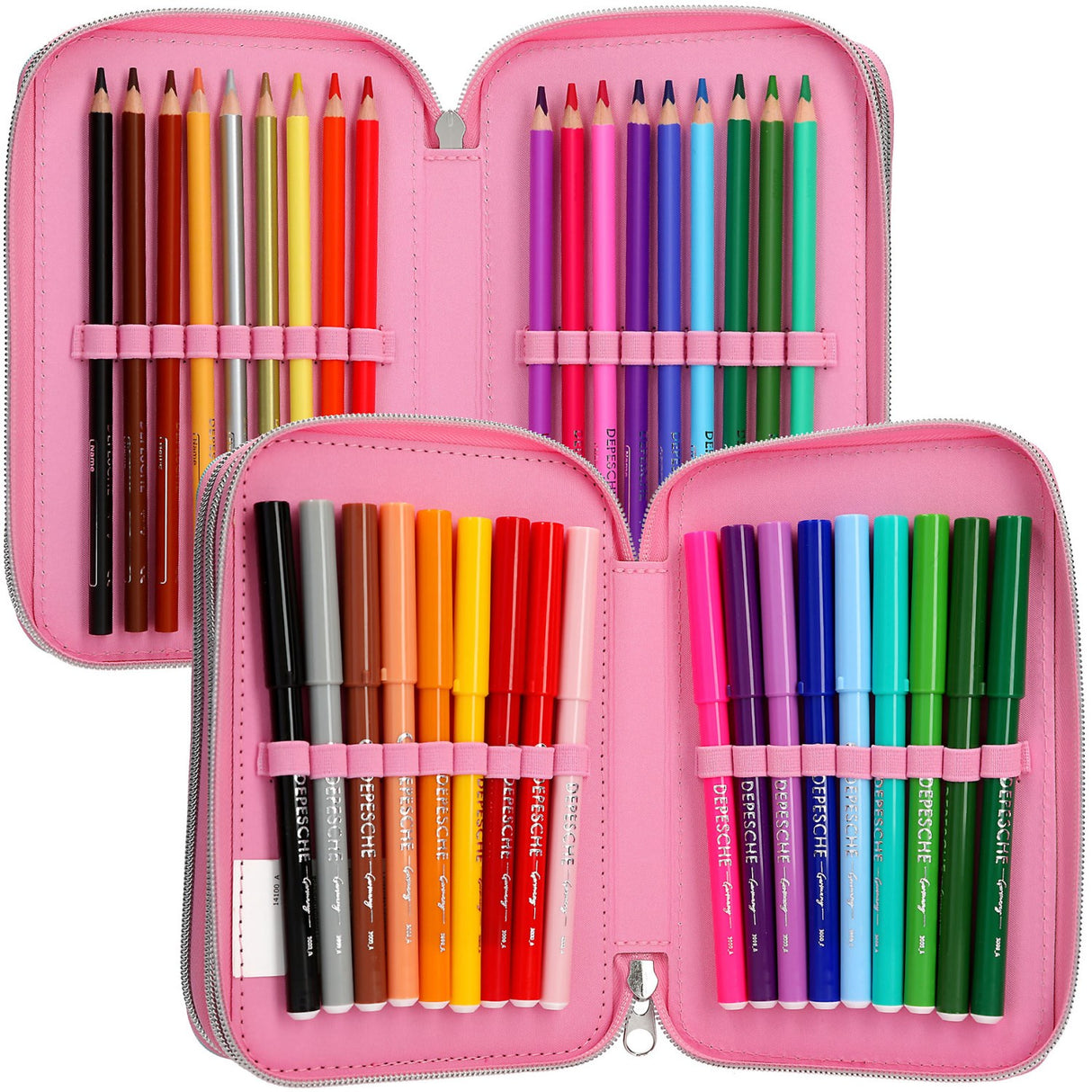 TOPModel Music Triple Pencil Case