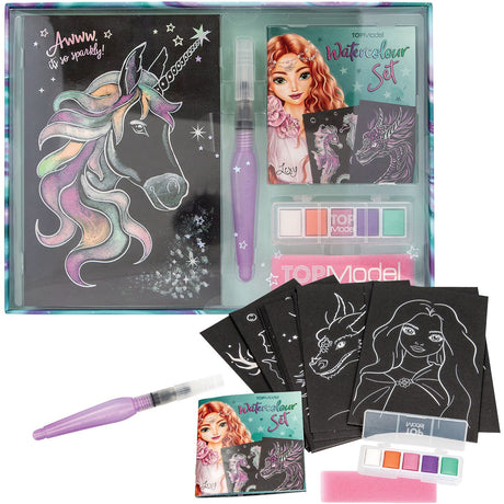 TOPModel Metallic Watercolour Set