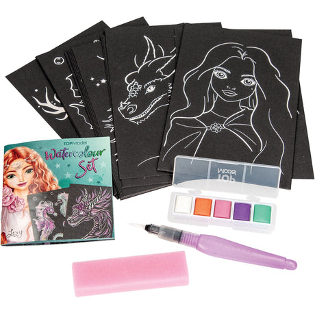 TOPModel Metallic Watercolour Set