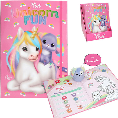 Ylvi Unicorn Fun Colouring Book