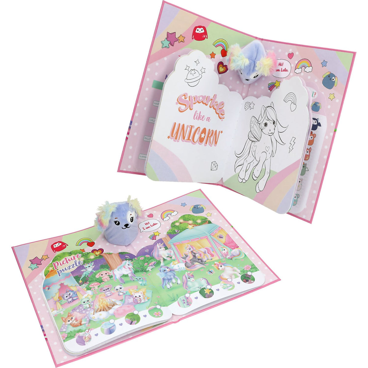Ylvi Unicorn Fun Colouring Book