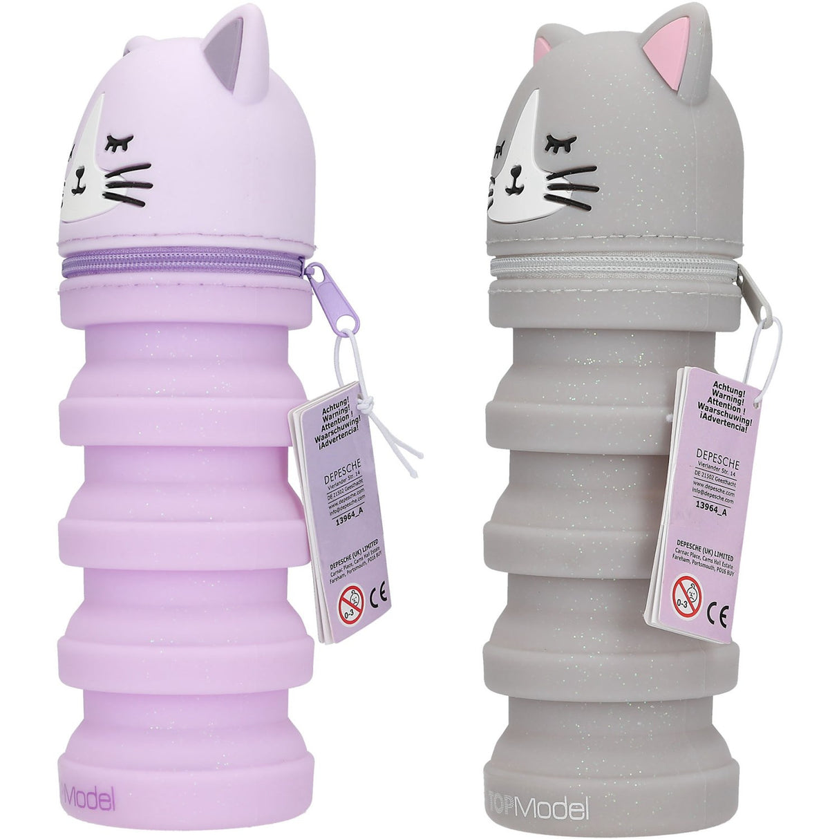 TOPModel Blooming Kitty Silicone Pencil Tube Assorted