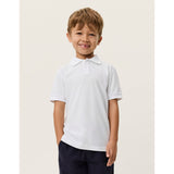 Les Deux Kids White Pique Polo