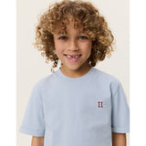Les Deux Kids Blue Fog Norregaard Contrast T-Shirt