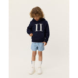Les Deux Kids Dark Navy Encore Bouclé Hoodie