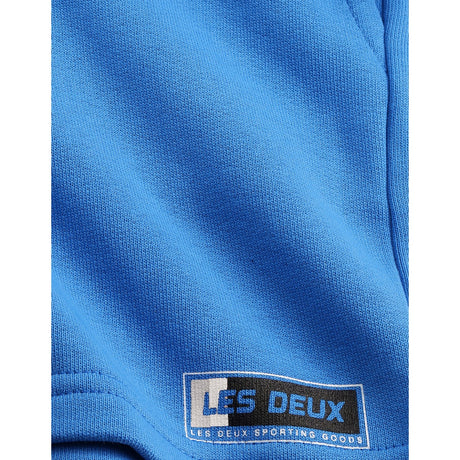 Les Deux Kids Palace Blue Sport Logo Sweatshorts