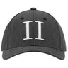 Les Deux Kids Raven Grey Encore Baseball Cap