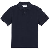 Les Deux Kids Dark Navy Pique Polo
