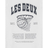 Les Deux Kids White Hoop T-Shirt