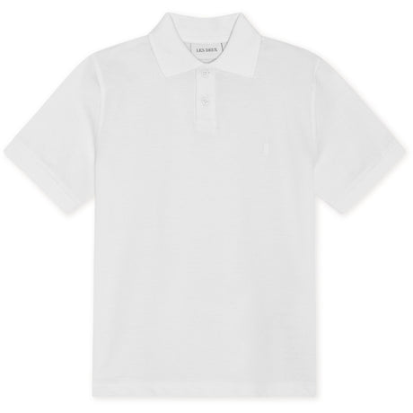 Les Deux Kids White Pique Polo