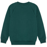 Les Deux Kids Sea Moss Green Norregaard Contrast Sweatshirt
