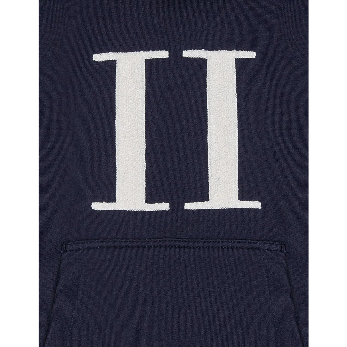 Les Deux Kids Dark Navy Encore Bouclé Hoodie