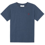 Les Deux Kids Dark Denim Blue Norregaard Contrast T-Shirt