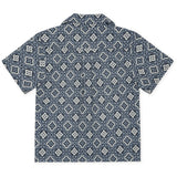 Les Deux Kids Blue Fog Lukas Arabesque AOP SS Shirt