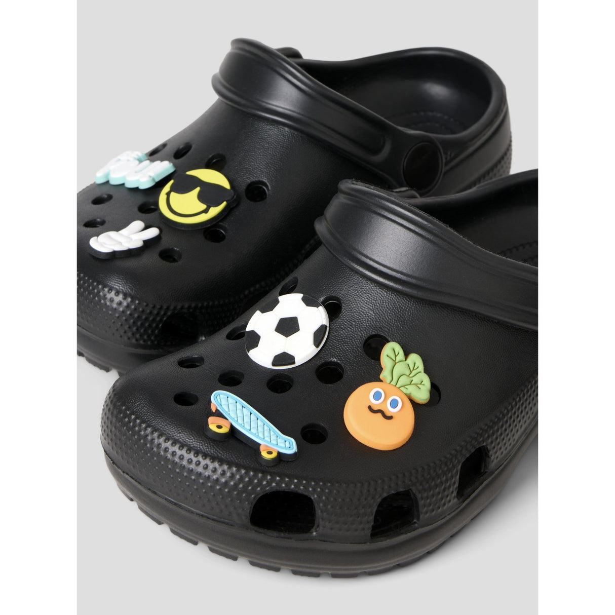 Name It Black 6 Pins Sport Nknfame Clogs Noos