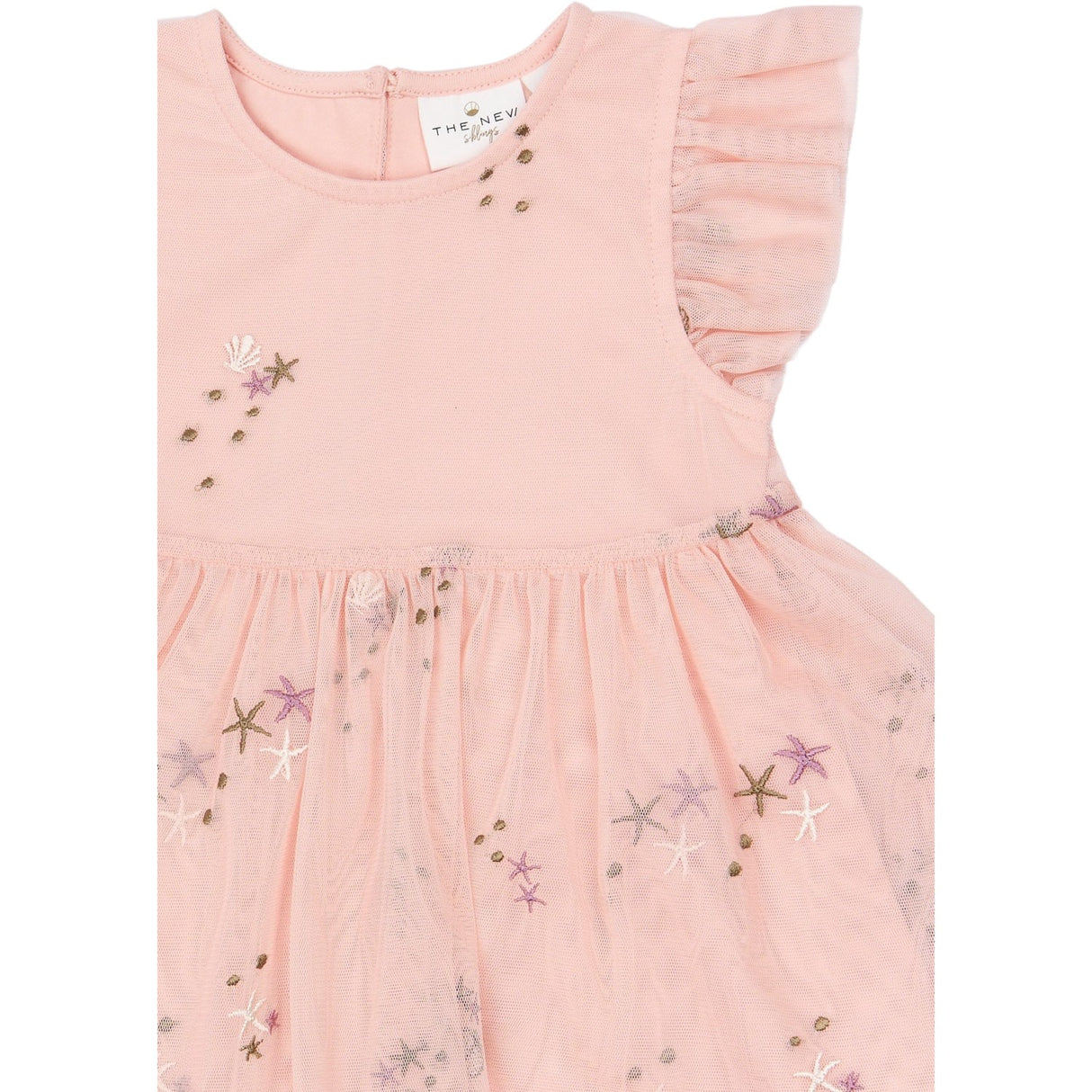 THE NEW Siblings Peach Whip Emb Tnsttulla S_L Dress