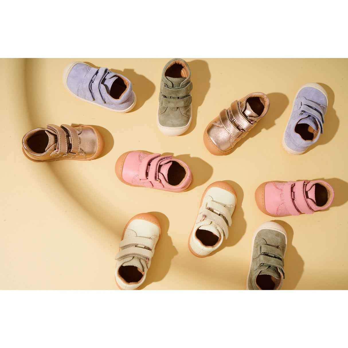 Bisgaard Gold Hale V First Step Shoes