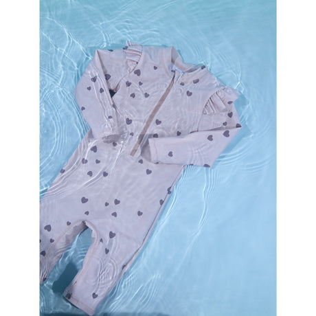 Name It Burnished Lilac Nmfzippa 3/4 Uv Swimsuit