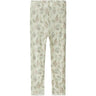 Name It Snow White Flowers + Leafs Nmfwang Wool Needle Leggings Noos