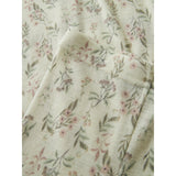 Name It Snow White Flowers + Leafs Nmfwang Wool Needle Leggings Noos