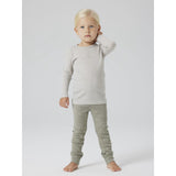 Name It Mulled Basil Nmnwax Wool Rib Leggings Noos