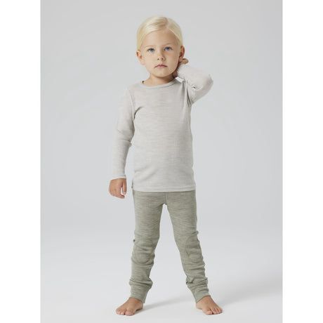 Name It Mulled Basil Nmnwax Wool Rib Leggings Noos