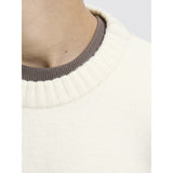 Jack & Jones Junior Sea Salt Jornorrebro Knit Crew Neck Ln Jnr