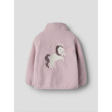 Name It Keepsake Lilac Nmfmall Sherpa Jacket