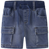 Name It Denim Blue Nmmben Baggy Dnm L Shorts 8610-To Noos