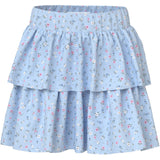 Name It Ice Water Small Floral Nkfvinaya Skirt Fff Noos