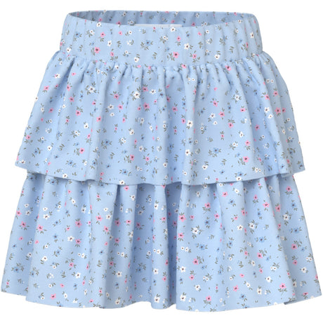 Name It Ice Water Small Floral Nkfvinaya Skirt Fff Noos