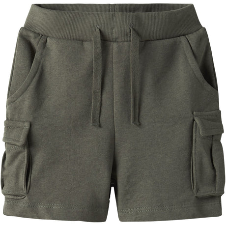 Name It Dusty Olive Oli Sweat Shorts Noos