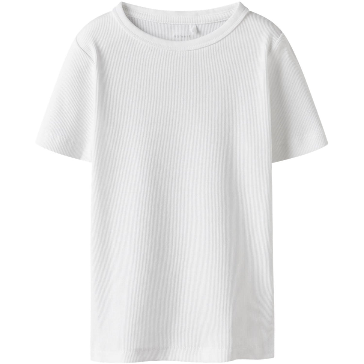 Name It Bright White Nkfnakal Ss Slim Top Noos