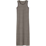 Name It Black Coffee W. Peyote Nkfsuraja Xsl Sl Maxi Dress Noos