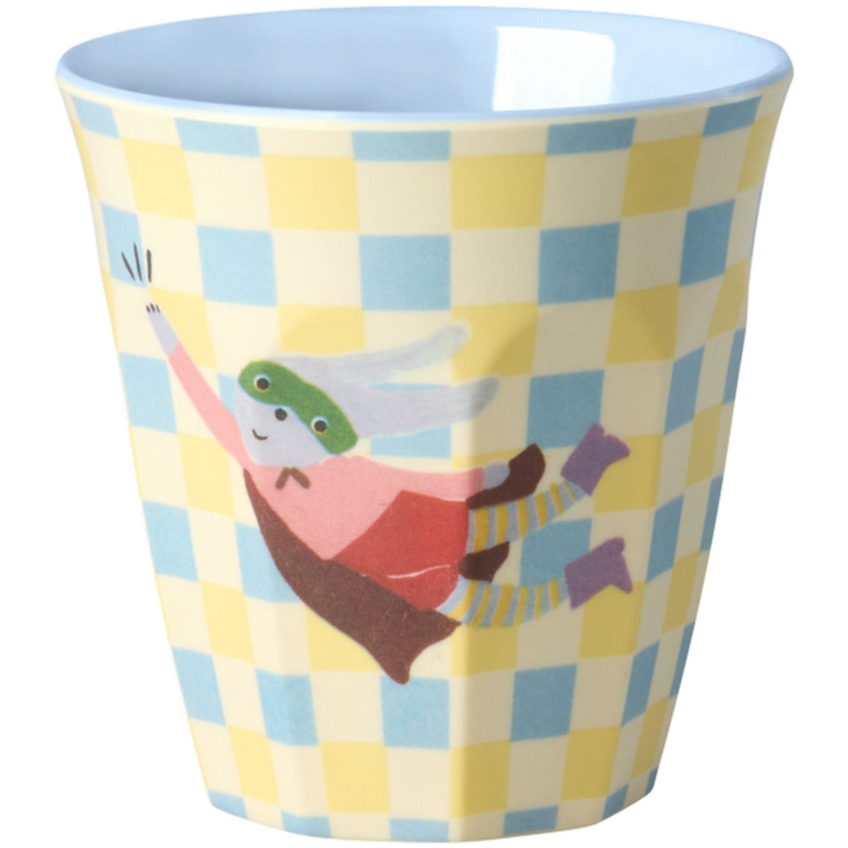 Rice Melamine Kids Cup With Hero Print - Green - Small - 6 Pack - 160 Ml